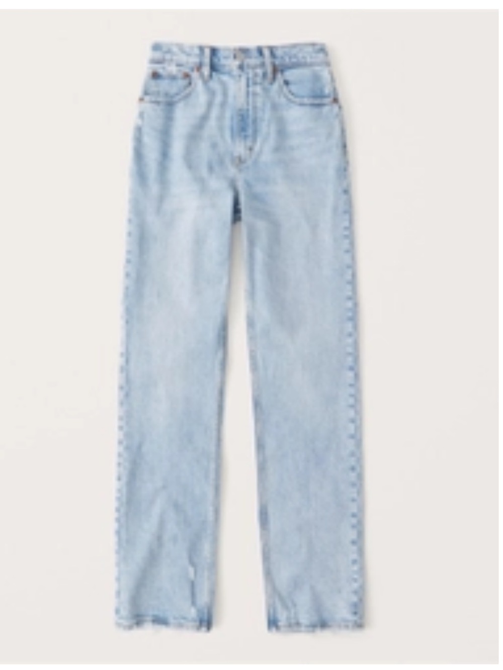 Abercrombie & Fitch Ultra High Rise 90s Straight Jeans